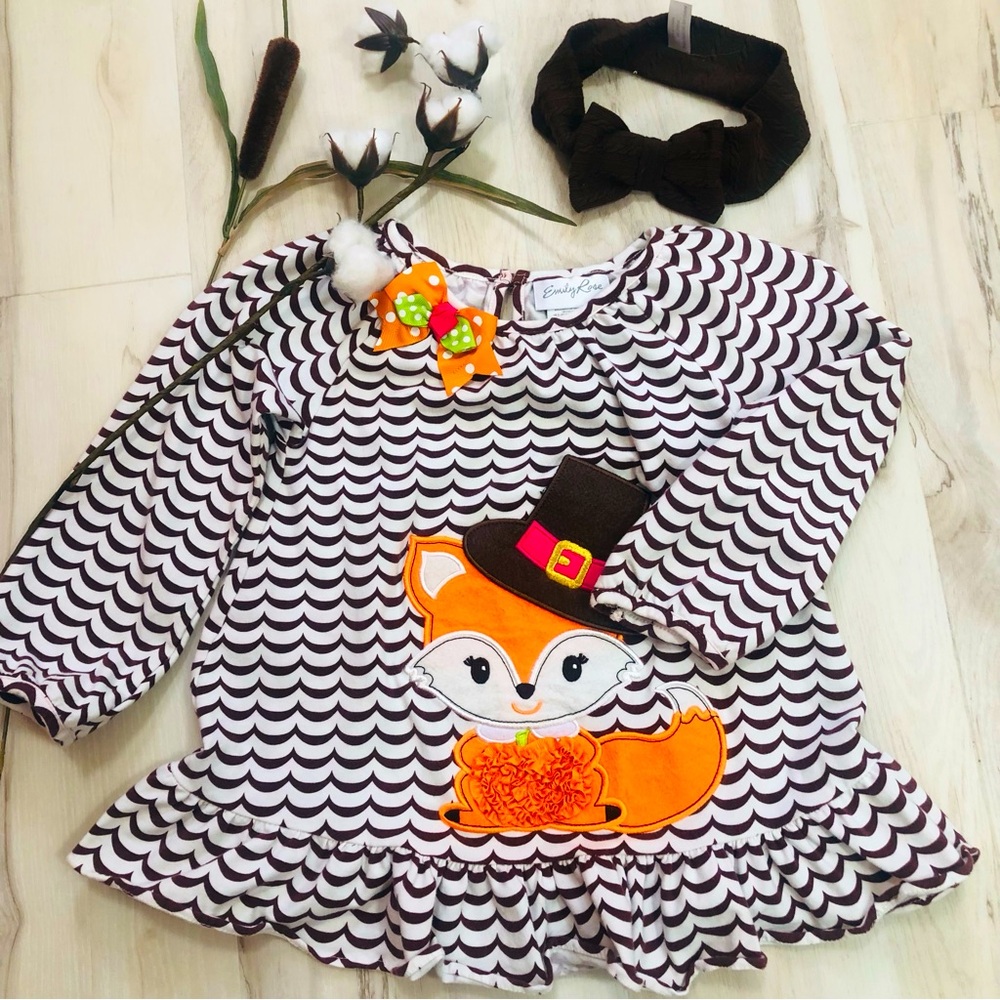 Adorable Fox Kids Tunic